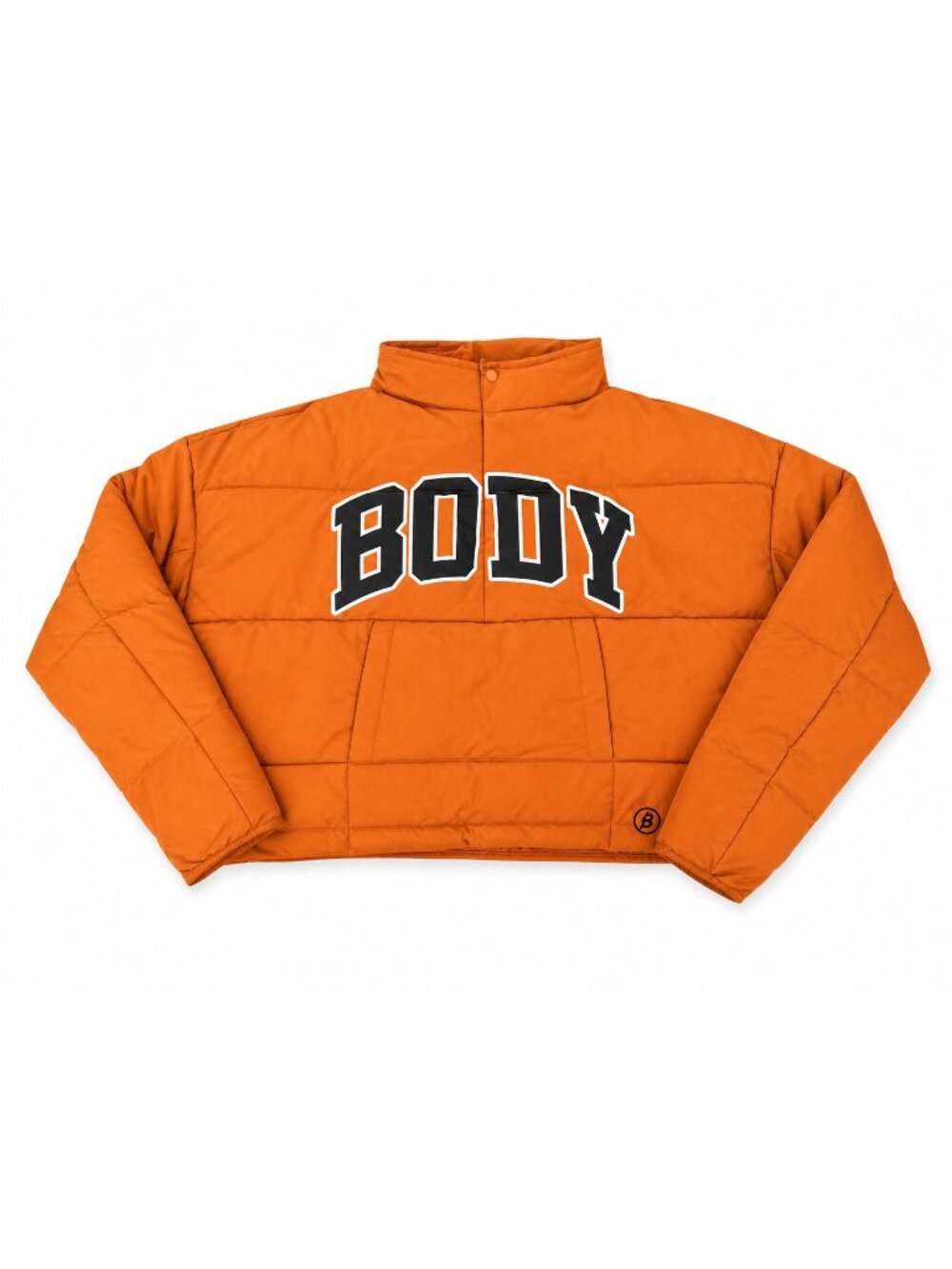 NWT Body By Raven Tracy Camp Oversized Cropped Puffer Pullover Jacket Size Small - Picture 2 of 6